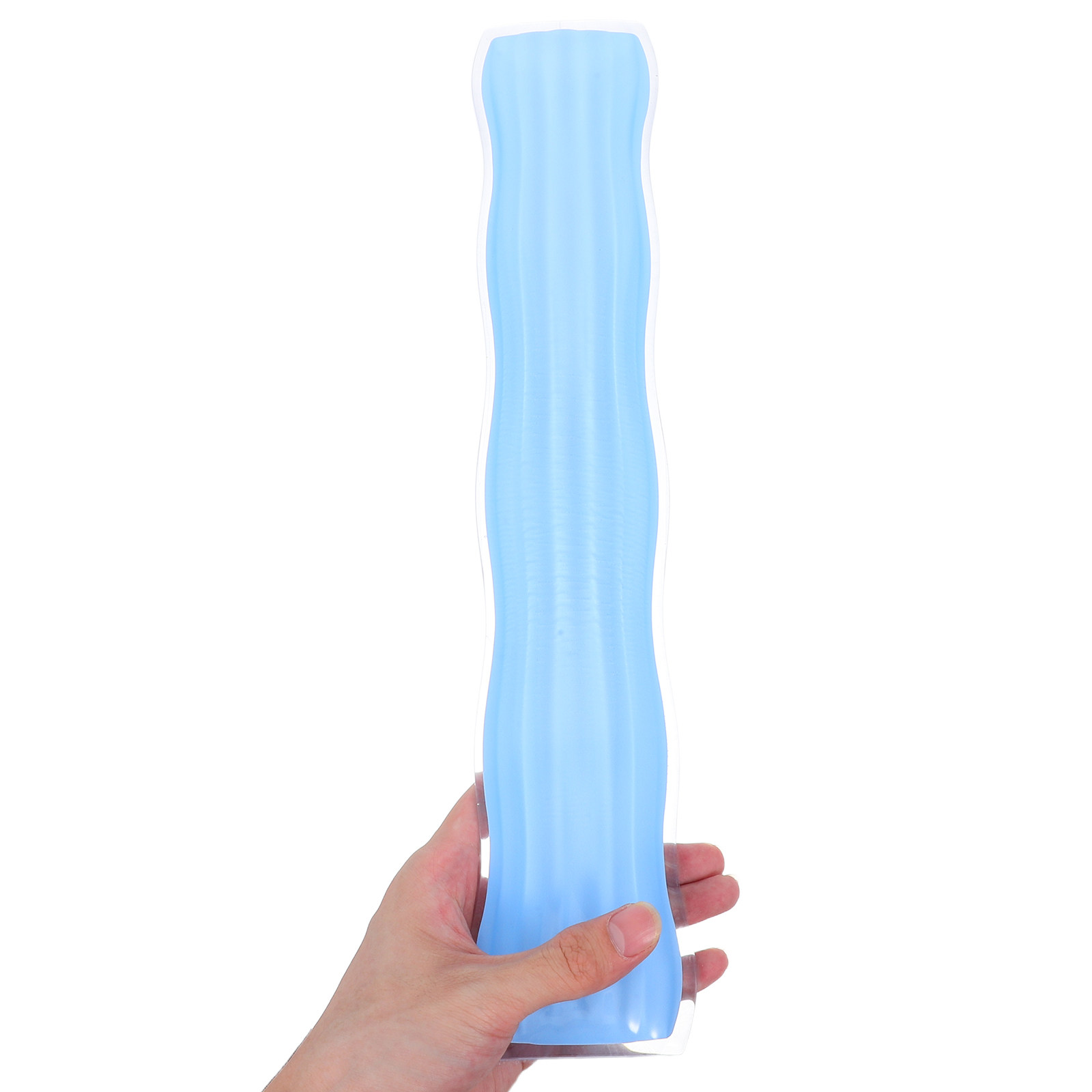 Ergonomic Desk Setup Keyboard - Transparent Ergonomic Wrist Rest Set for