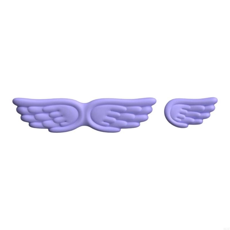 462E Soft Silicone Angel Wing  - Ergonomic Desk Setup Keyboard ulasan dan harga