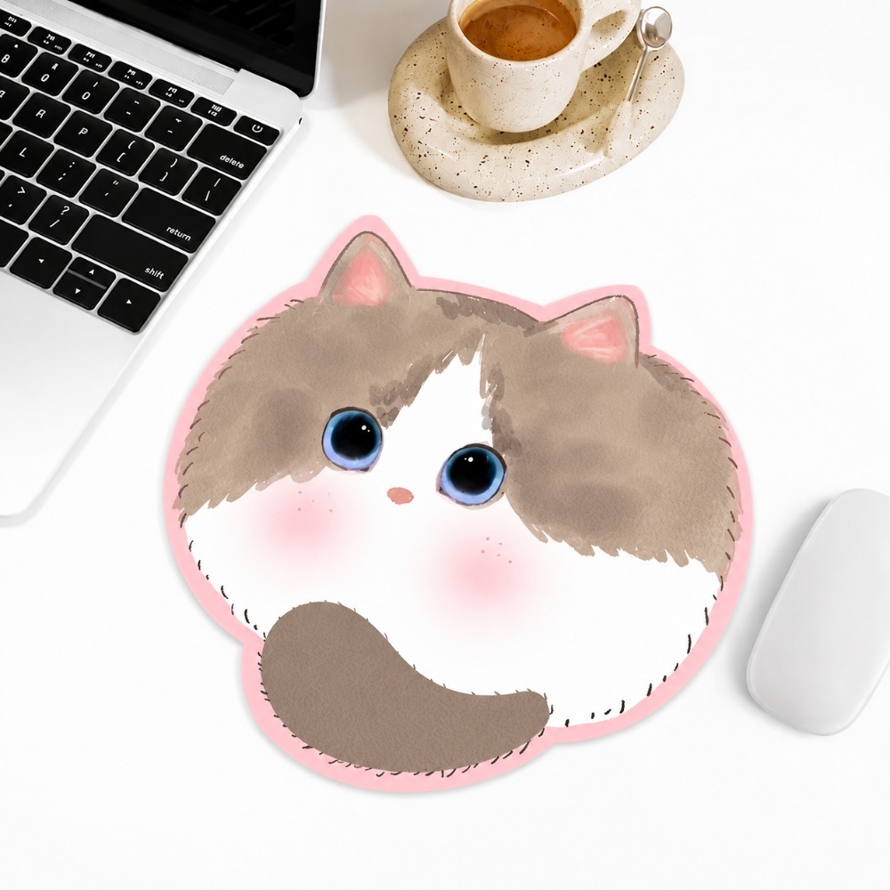 Kawaii Cat Mouse Pad Cute Anim - Desk Setup For Office ulasan dan harga