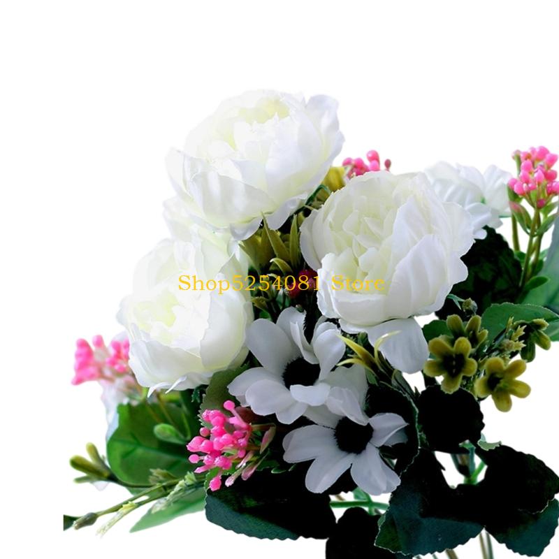 AXYC Color Silk Artificial Flo - Desk Setup Reference ulasan dan harga
