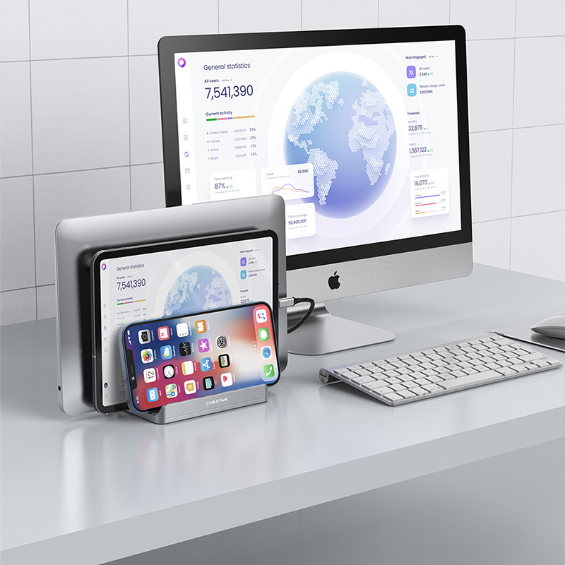 CABLETIME Vertical Laptop Stan - Vertical Laptop Stand ulasan dan harga