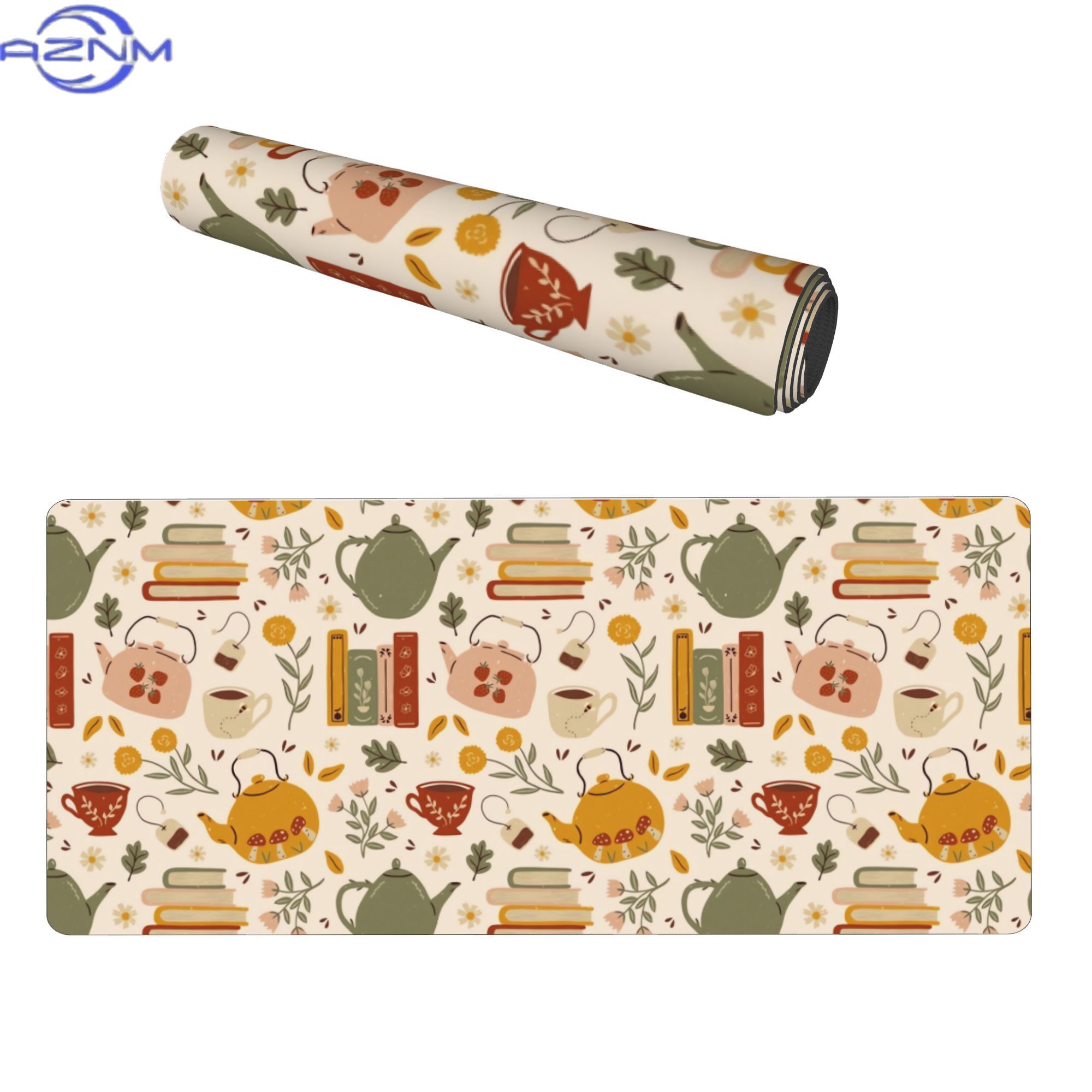 A Large Desk Mat Featuring Flo - Desk Setup Streaming ulasan dan harga