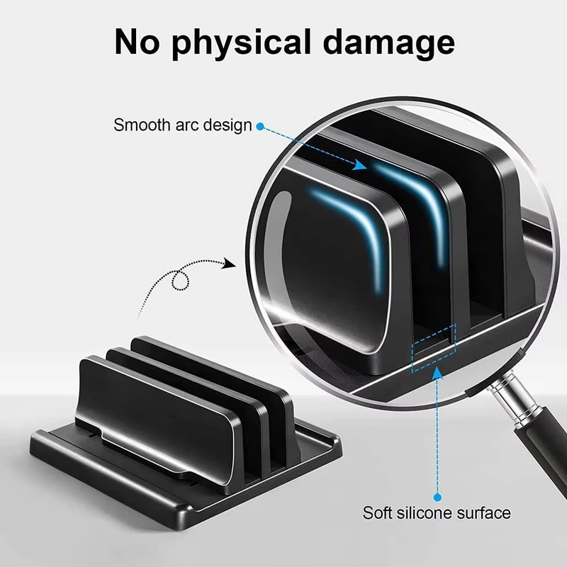 4 in 1 Vertical Laptop Stand A - Vertical Laptop Stand ulasan dan harga