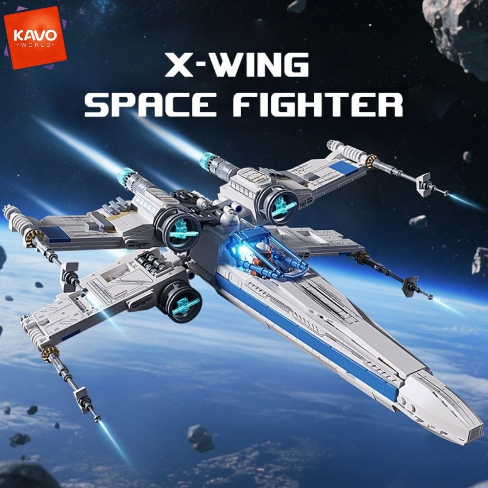 KAVOWORLD 1271pcs Sci-Fi Space - Desk Setup Xbox ulasan dan harga