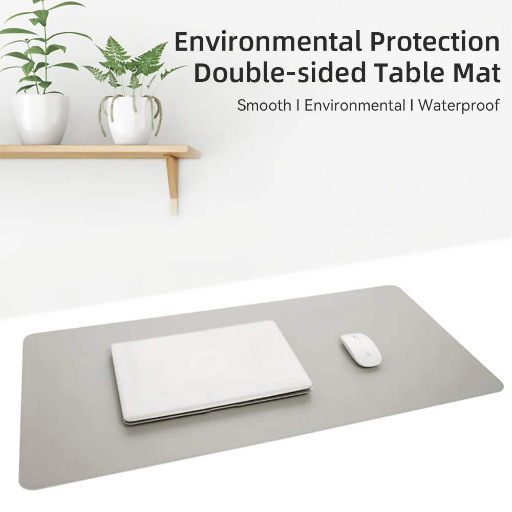 1 Pcs Large Size 600*300mm Off - Desk Pad Leather Large ulasan dan harga
