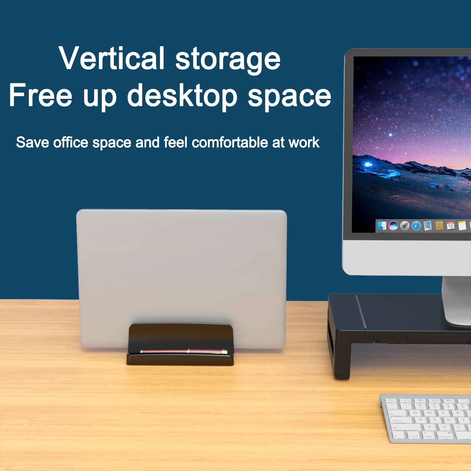 Laptop stand, vertical storage - Vertical Laptop Stand ulasan dan harga