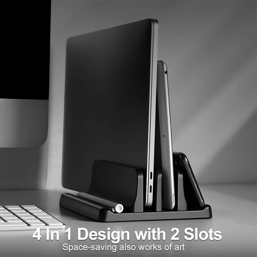 4in1 Laptop Stand Vertical Adj - Vertical Laptop Stand ulasan dan harga