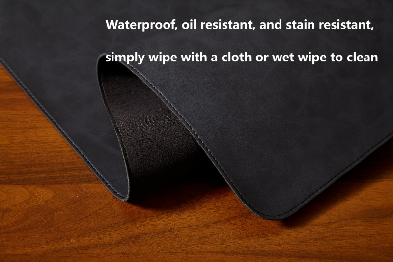 Large Mouse Pad Desk Pad Water - Desk Pad Leather Large ulasan dan harga