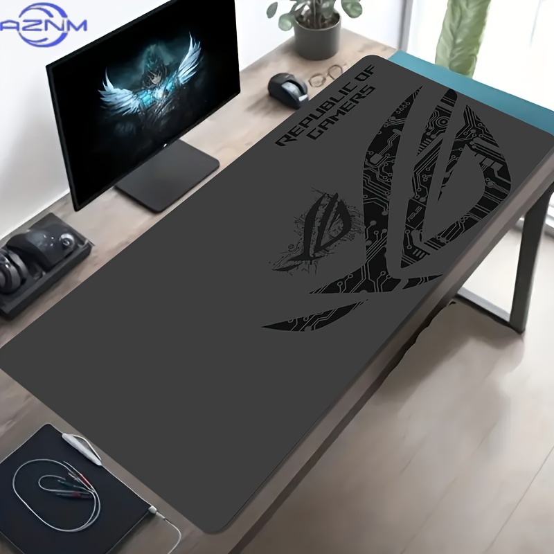 1pc Large Gaming Mouse Pad ROG - Desk Setup For Office ulasan dan harga