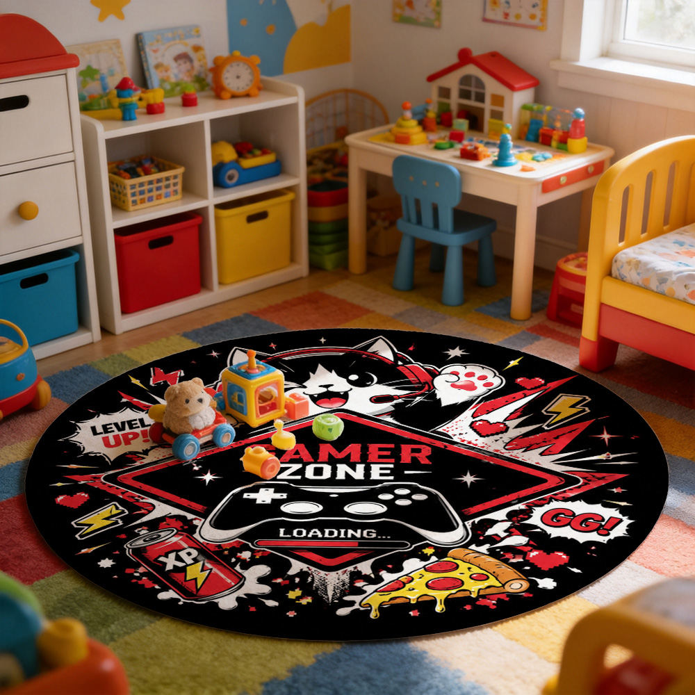 Gamer Zone Level Up Gaming Mat - Desk Setup Streaming ulasan dan harga