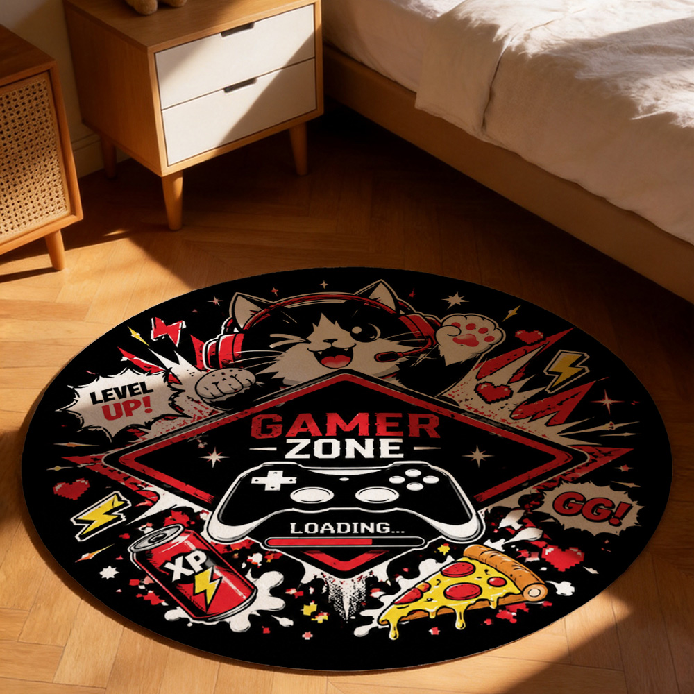 Gamer Zone Level Up Gaming Mat - Desk Setup Streaming ulasan dan harga