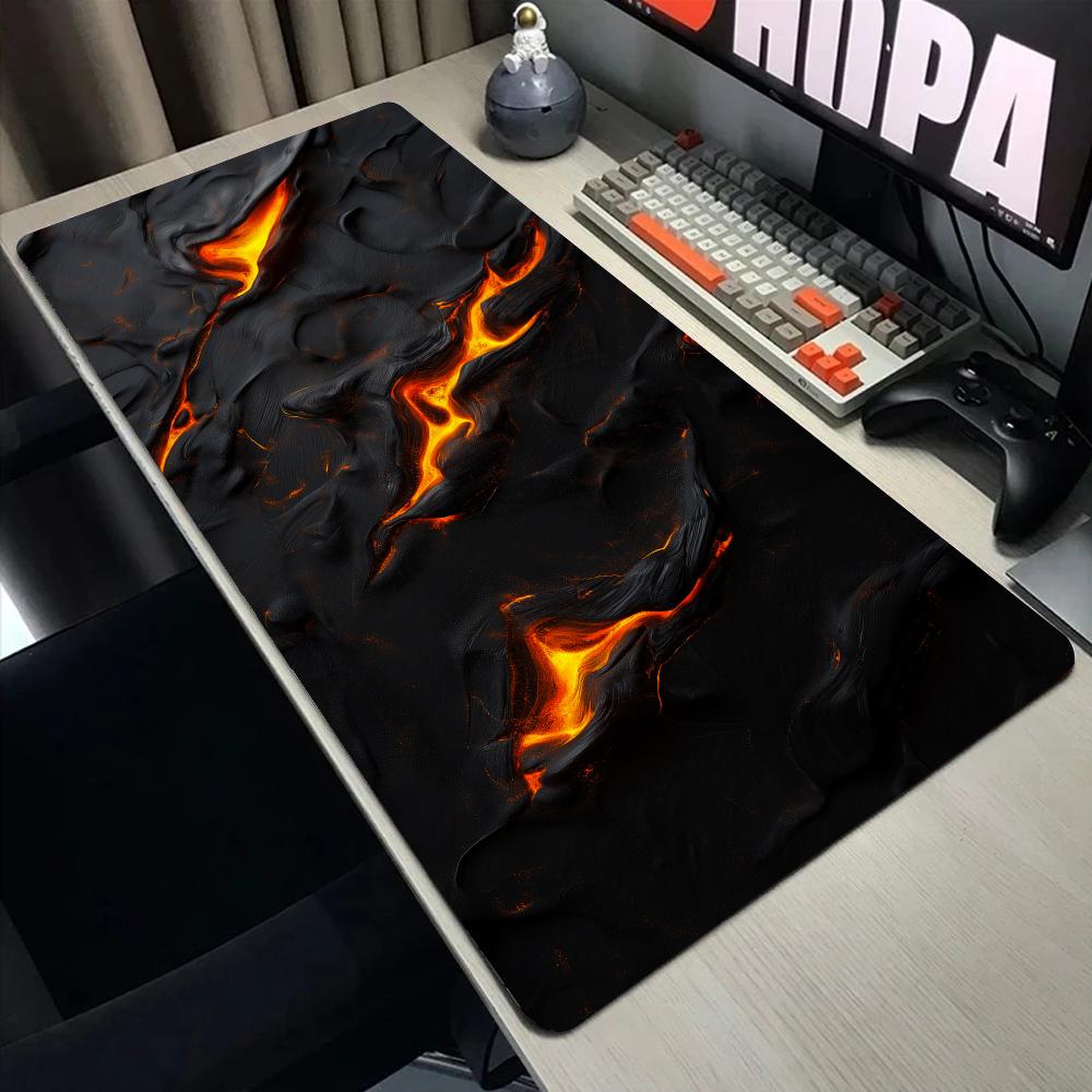 Abstract Fluid Gaming Mouse Pa - Desk Setup For Office ulasan dan harga