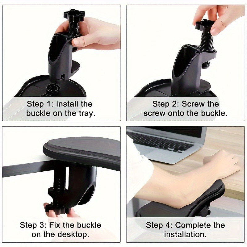 1pc Ergonomic Desk Armrest Ext - Ergonomic Desk Setup Keyboard ulasan dan harga