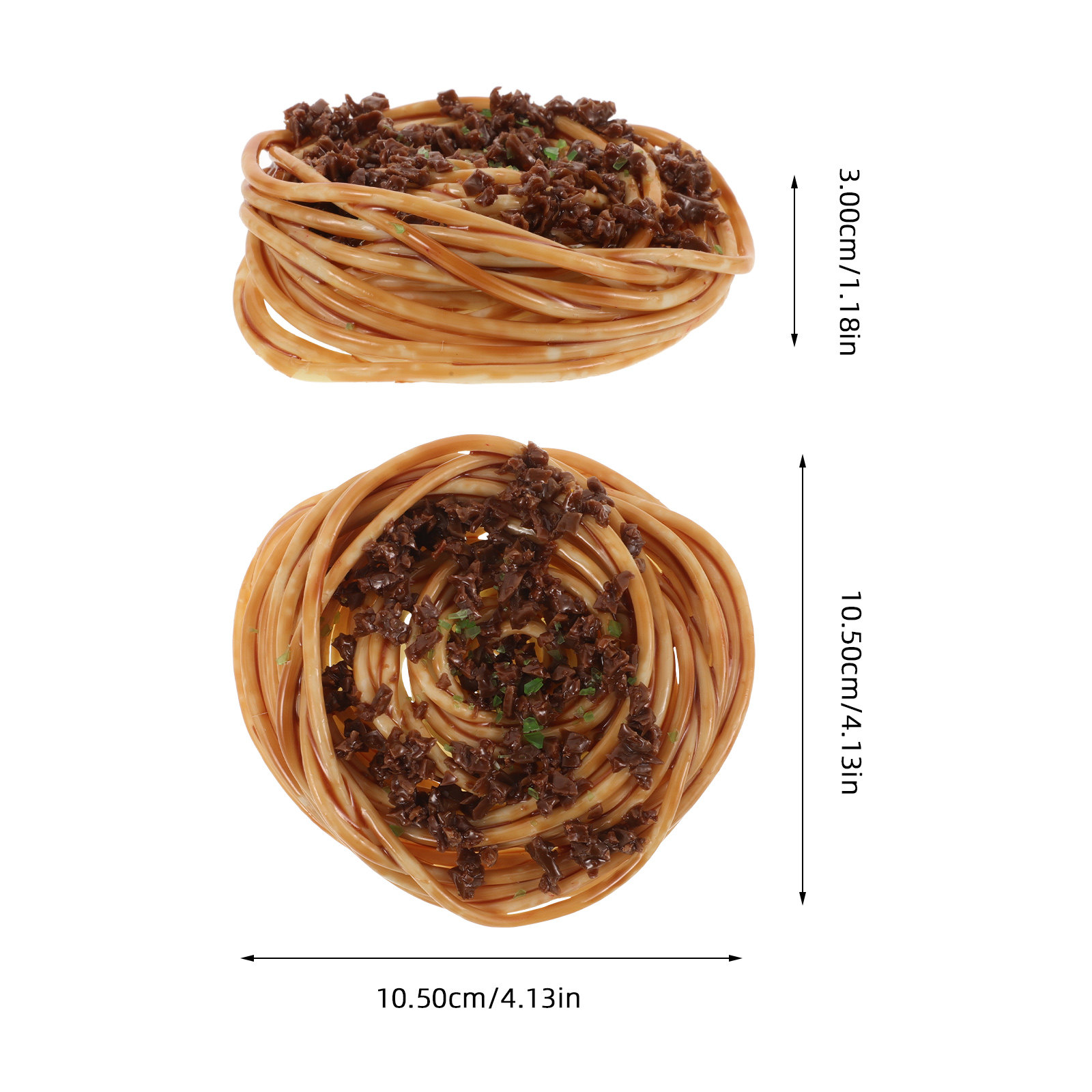 Fake Spaghetti Food Models Pre - Desk Setup Photography ulasan dan harga