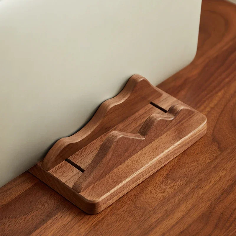 Custom Wooden Laptop Stand Ver - Vertical Laptop Stand ulasan dan harga
