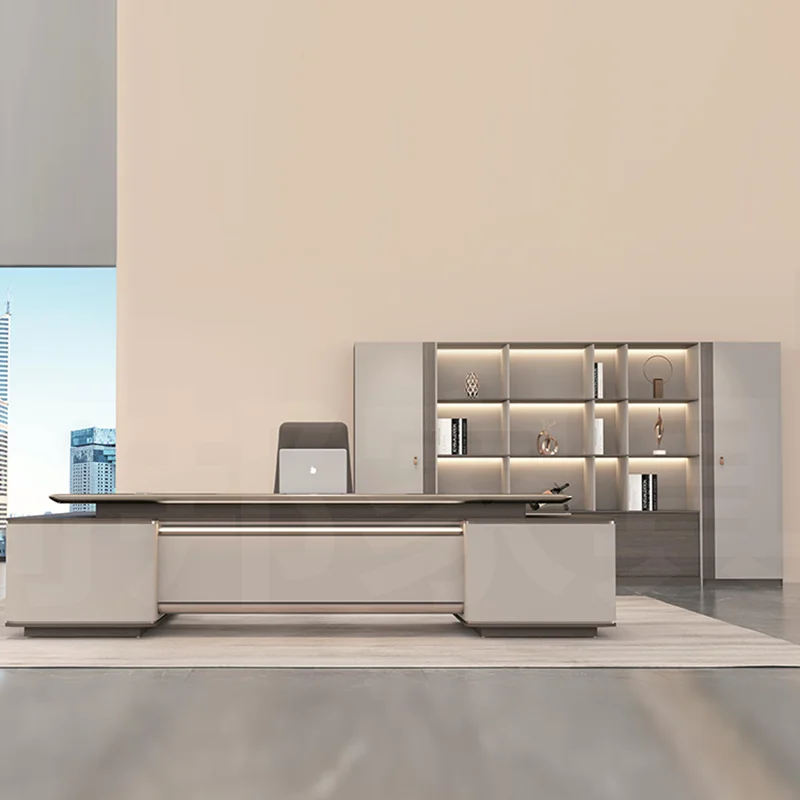 Home Office Desk Reception Des - Desk Setup Reference ulasan dan harga