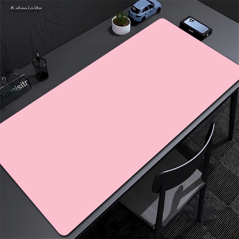 Large Black Mouse Pad Solid Co - Desk Pad Leather Large ulasan dan harga