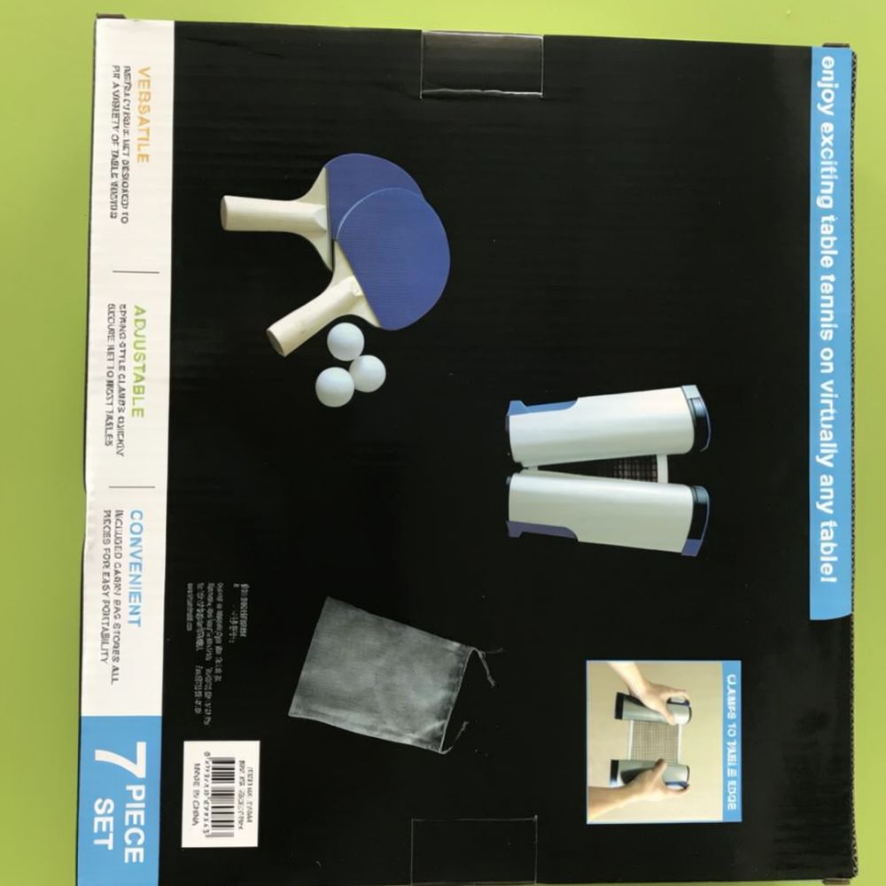 Retractable Table Tennis Net R - Desk Setup Net ulasan dan harga