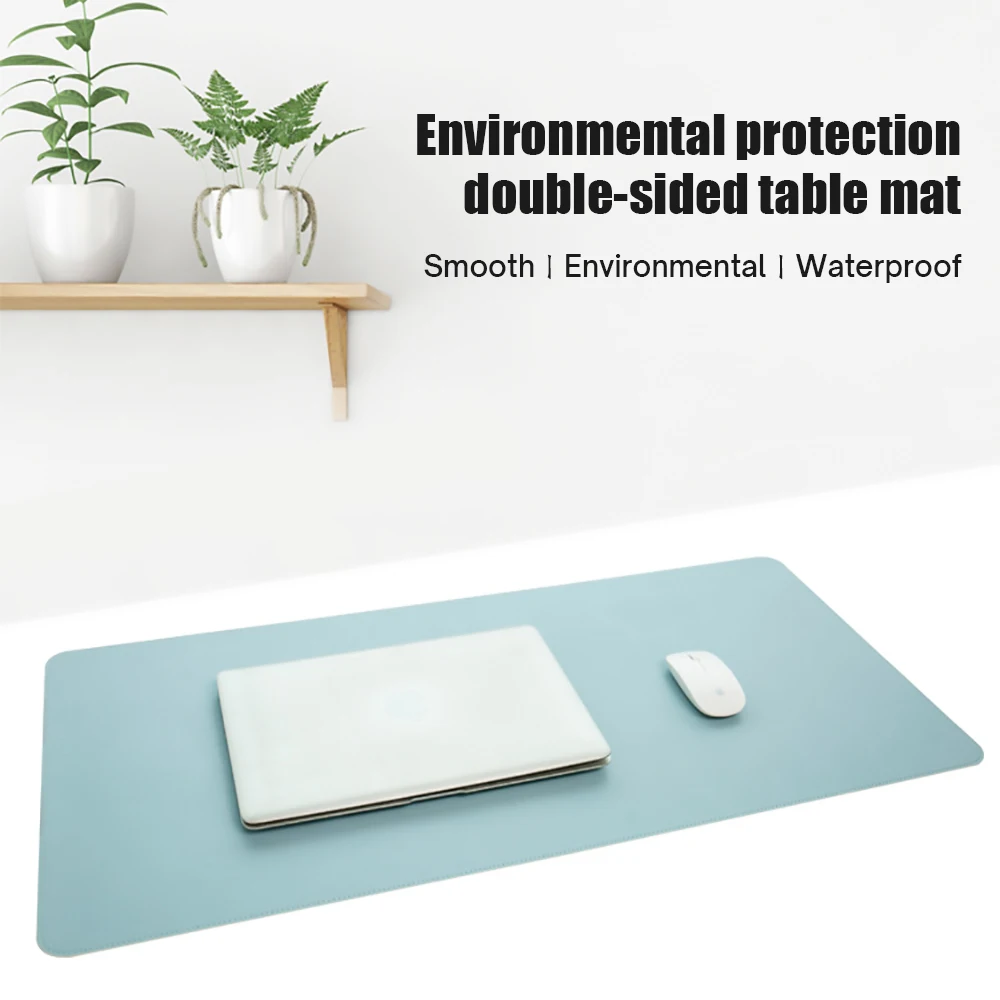 mouse pad Large Size Portable  - Desk Pad Leather Large ulasan dan harga
