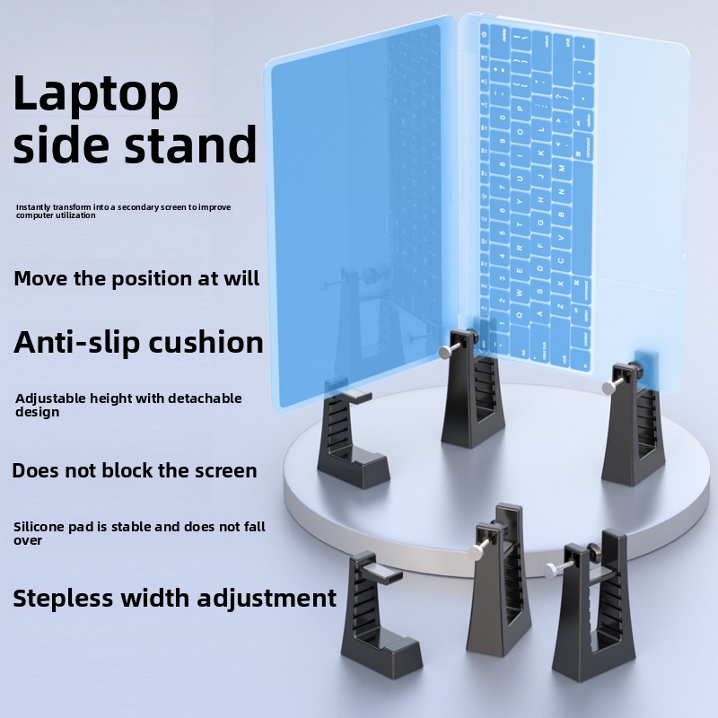 Laptop Side Standing Computer  - Vertical Laptop Stand ulasan dan harga