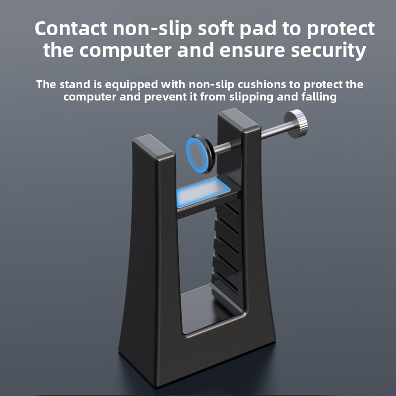 Laptop Side Standing Computer  - Vertical Laptop Stand ulasan dan harga